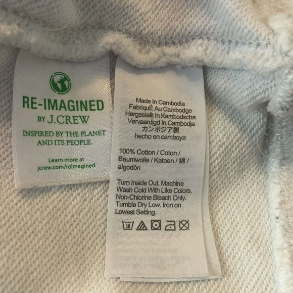 J.Crew Sweater White Knit Cotton Crew Women's XSMALL White - Picture 10 of 15